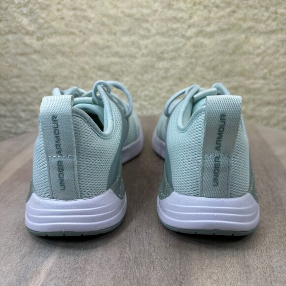 Under Armour Charged Breathe Lace TR Low Illusion Womens Size 5.5 Green Sneakers - Picture 6 of 11